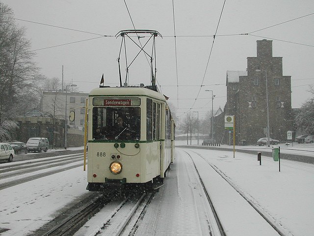 in Mülheim im Schnee
